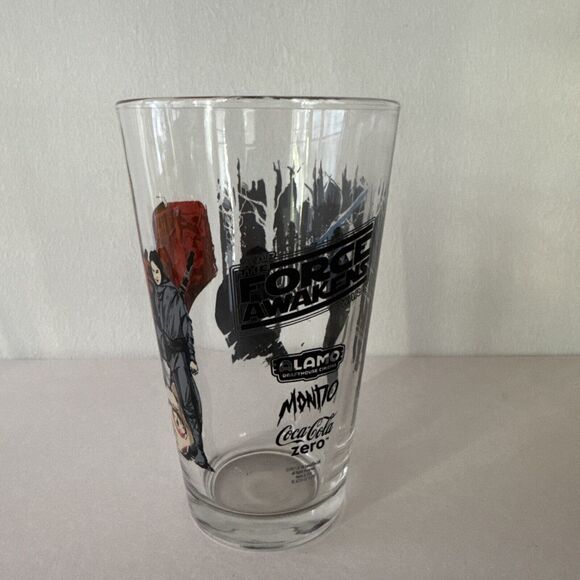 Star Wars Force Awakens PINT GLASS...Alamo Promo Collectible - Picture 3 of 16